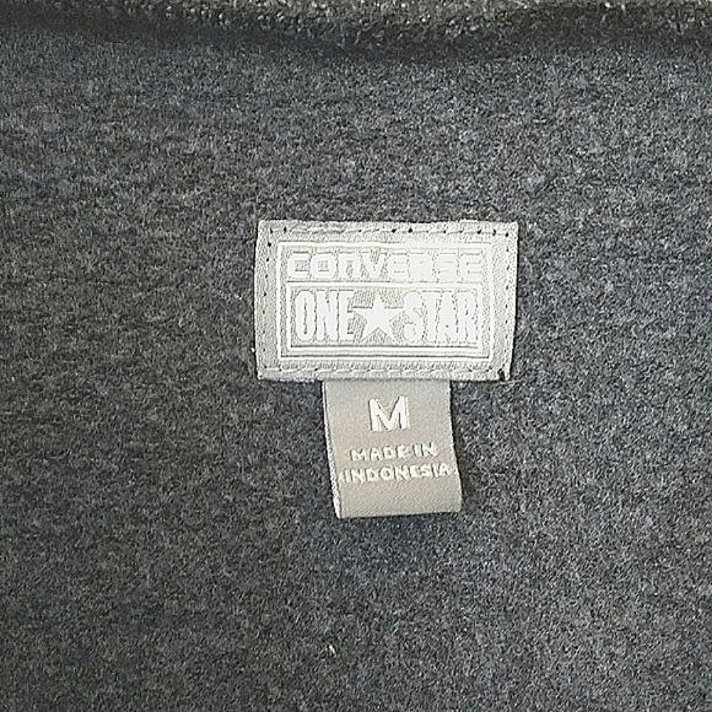 Converse Cowl Neck Grey Crop Top size M - Picture 4 of 4